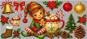 16oz Christmas-S  2429